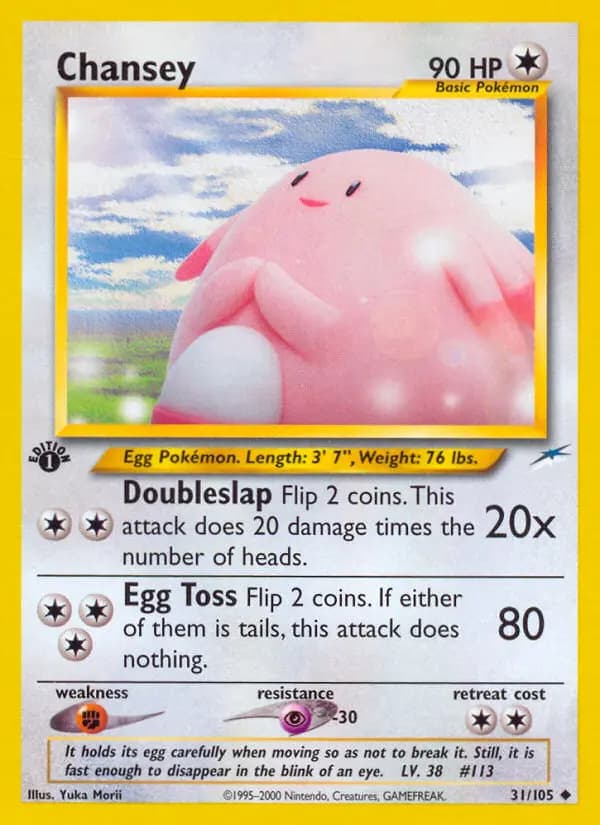 Chansey #31 — Neo Destiny