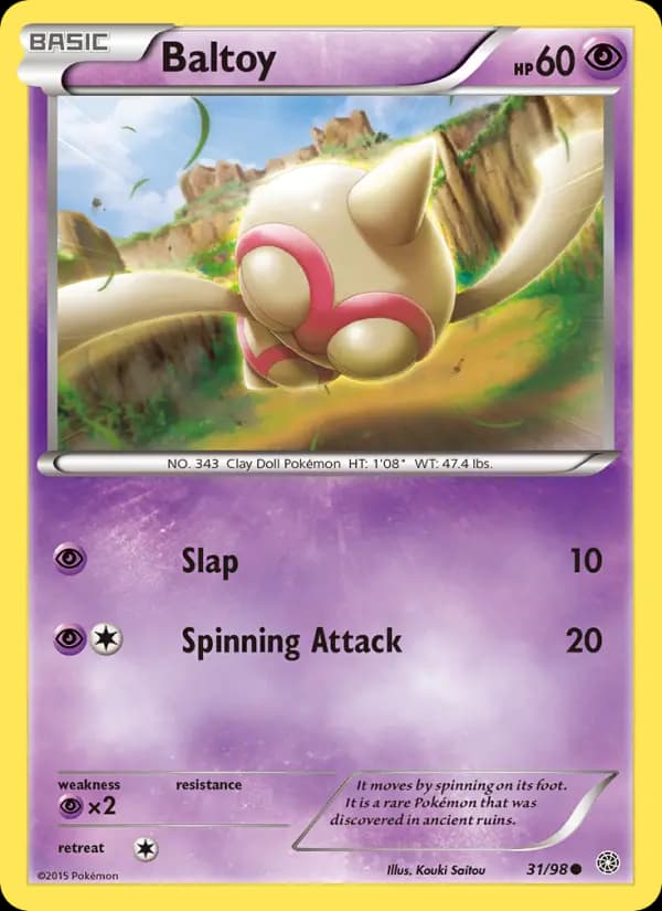 Baltoy #31 — Ancient Origins