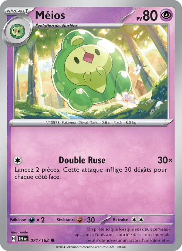 Carte Pokémon Méios #071 — Forces Temporelles