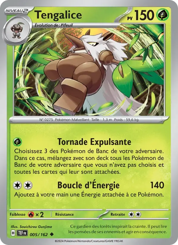 Carte Pokémon Tengalice #005 — Forces Temporelles