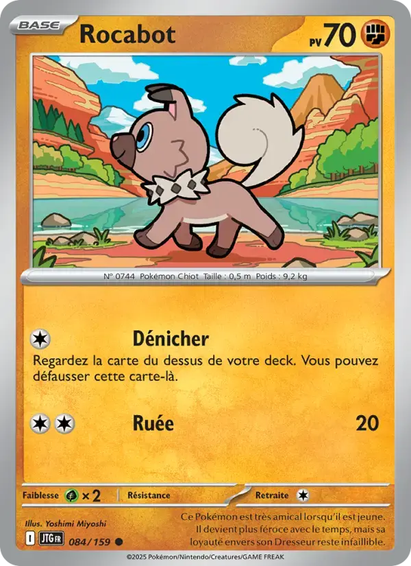 Carte Pokémon Rocabot #084 — Aventures Ensemble
