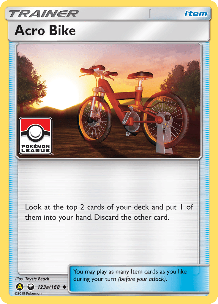 Acro Bike #123a — Celestial Storm