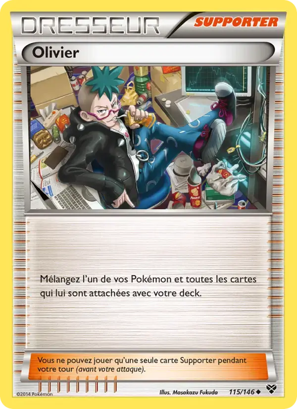 Carte Pokémon Olivier #115 — XY