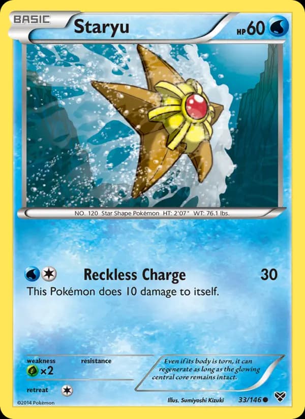 Staryu #33 — XY