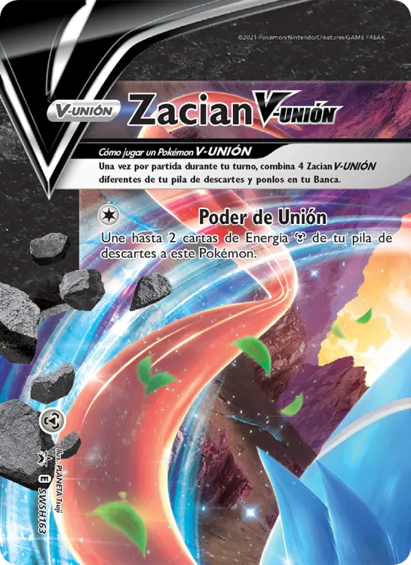 Carte Pokémon Zacian V-UNION #SWSH163 — Promos Épée et Bouclier