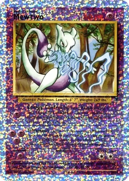 Carte Pokémon Mewtwo #S4/S4 — Jumbo