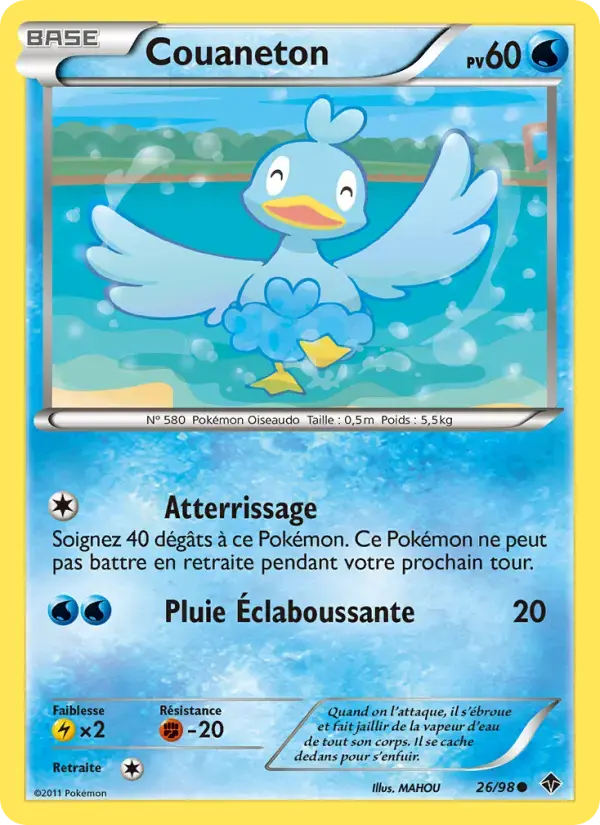 Carte Pokémon Couaneton #26 — Pouvoirs Émergents