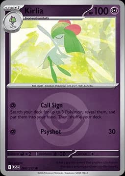 Kirlia #088 Non Holo — Ascended Heroes