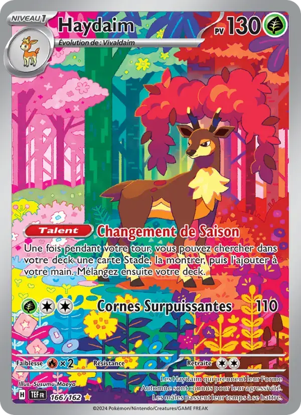 Carte Pokémon Haydaim #166 — Forces Temporelles