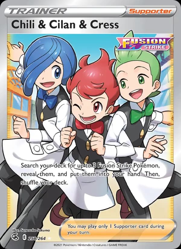 Chili & Cilan & Cress #258 — Fusion Strike