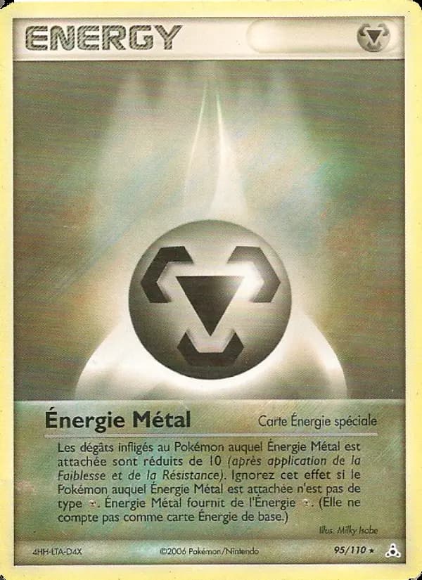 Carte Pokémon Énergie Métal #95 — Fantômes Holon