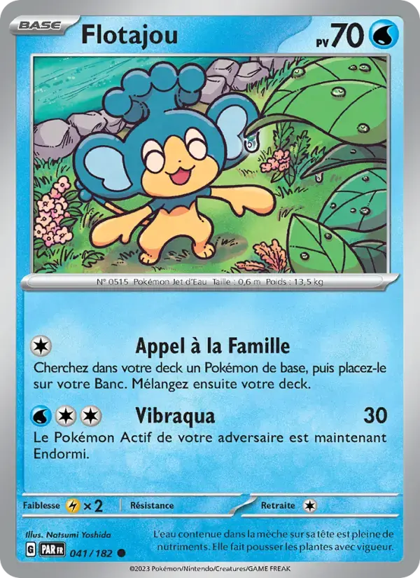 Carte Pokémon Flotajou #041 — Faille Paradoxe