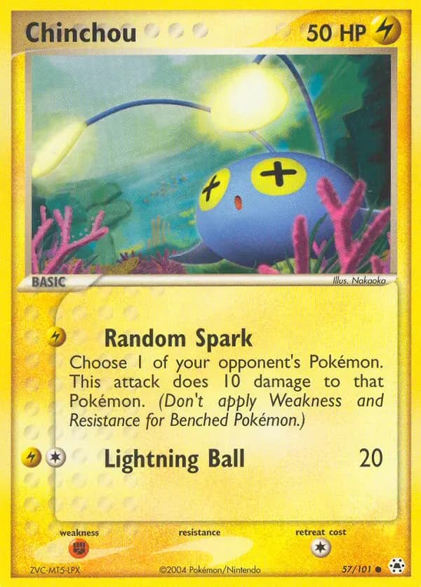 Chinchou #57 — Hidden Legends