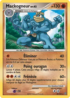 Carte Pokémon Mackogneur #20 — Tempête