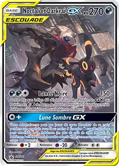 Carte Pokémon Noctali et Darkrai GX #SM241 — Promos Soleil et Lune