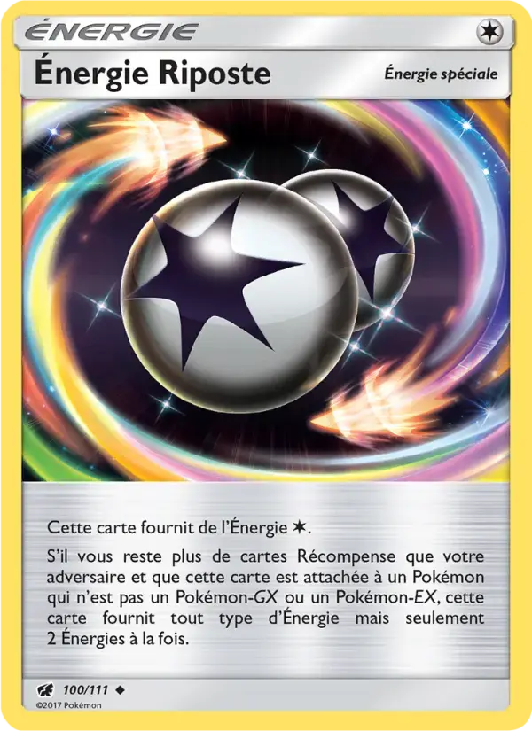 Carte Pokémon Énergie Riposte #100 — Invasion Carmin