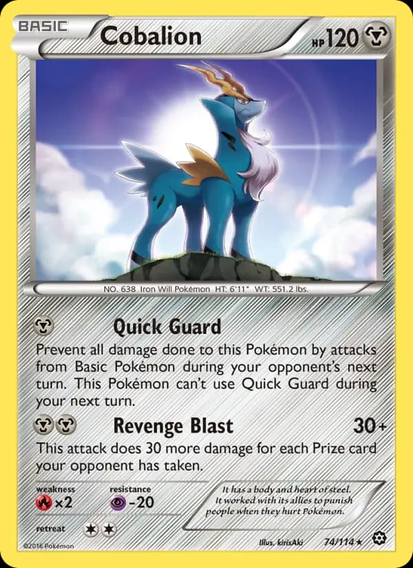 Cobalion #74 — Steam Siege