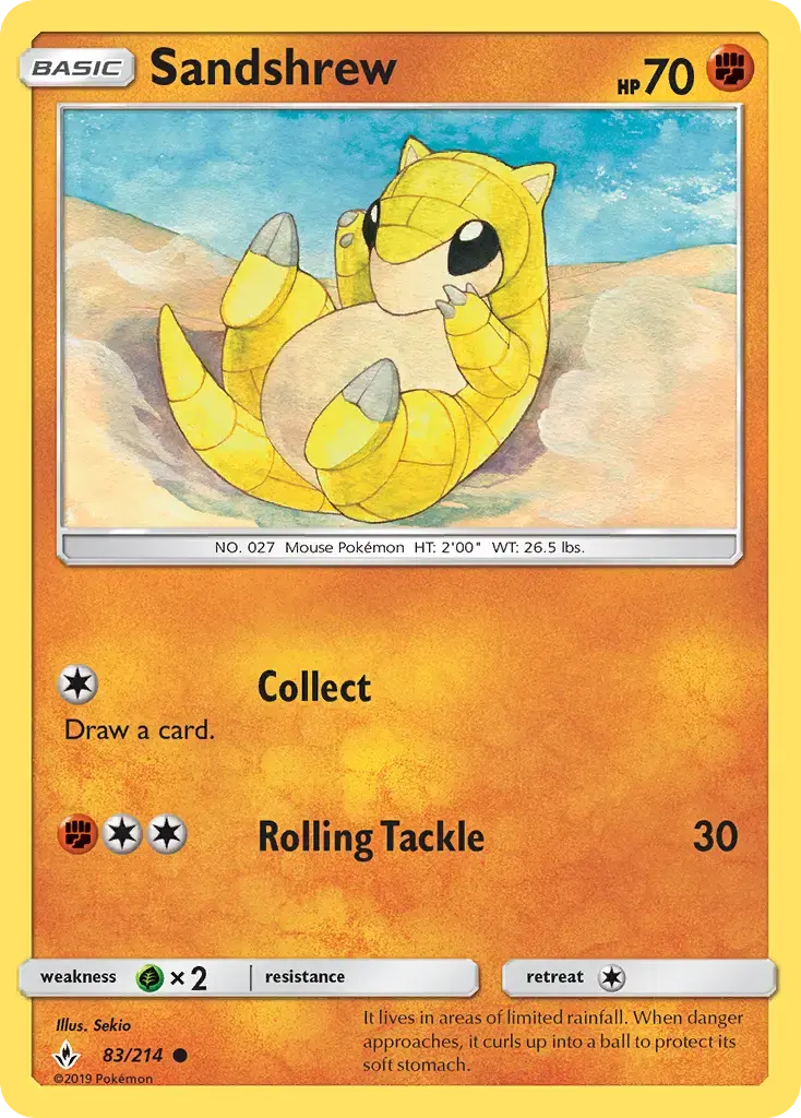 Sandshrew #83 — Unbroken Bonds