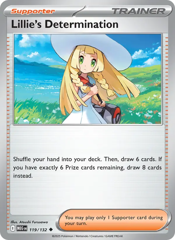 Carte Pokémon Détermination de Lilie #119 — Méga-Évolution