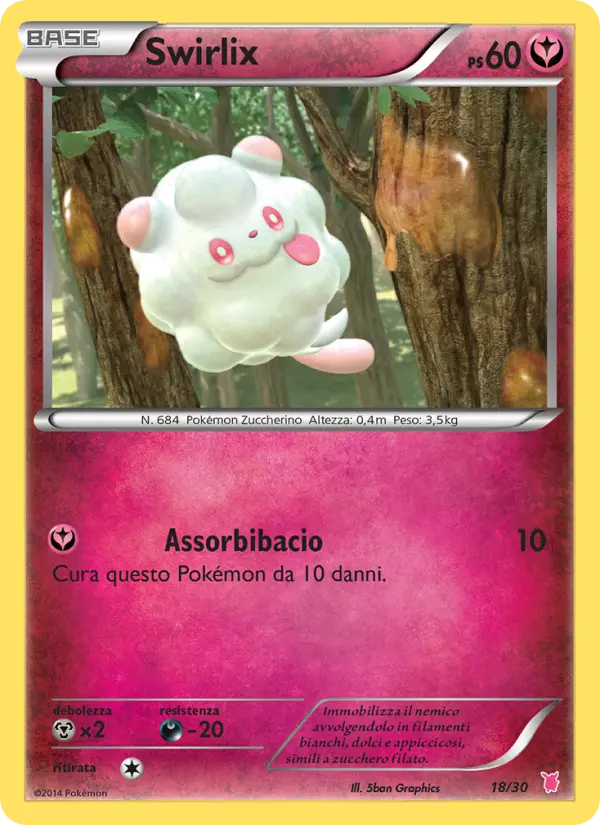 Carte Pokémon Sucroquin #18 — Kit du Dresseur XY (Grodoudou)