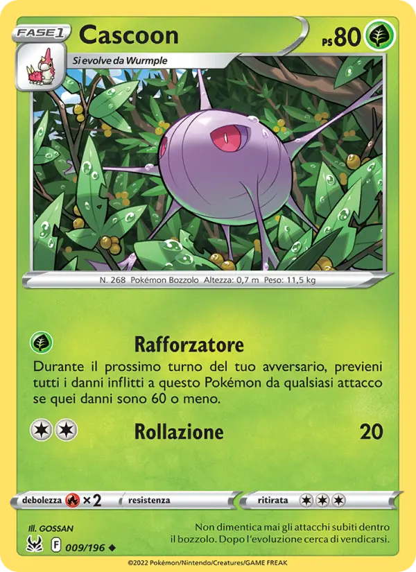 Carte Pokémon Blindalys #009 — Origine Perdue