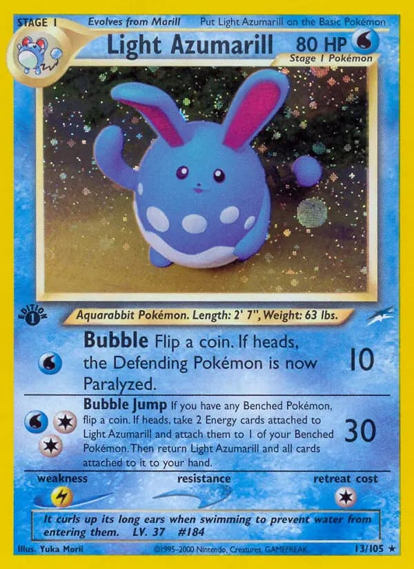 Light Azumarill #13 — Neo Destiny