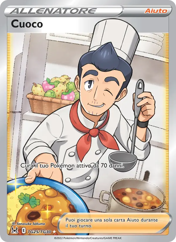 Carte Pokémon Cuisinier #TG25 — Origine Perdue