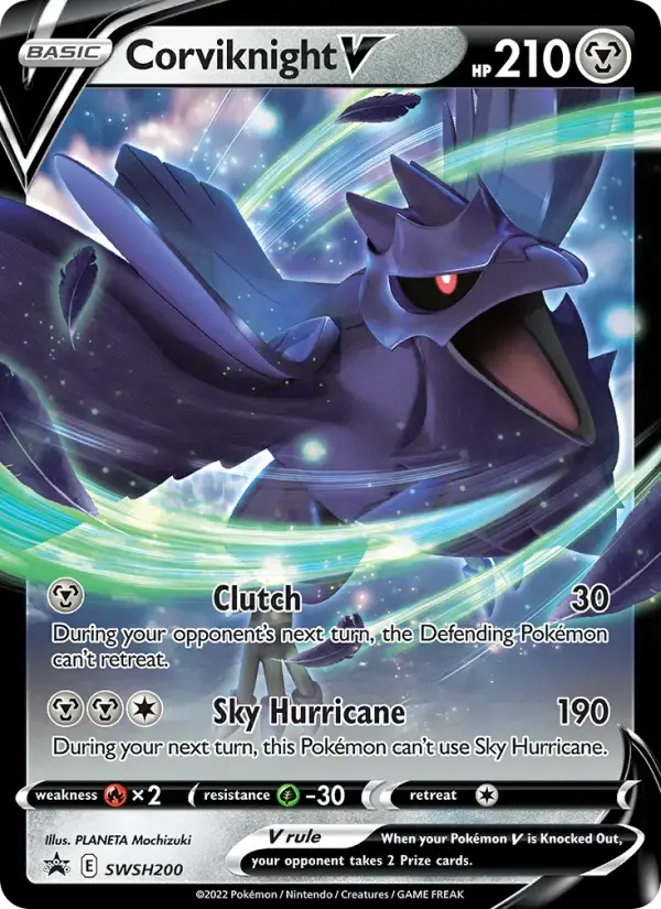 Corviknight V #SWSH200 — Sword & Shield Promos