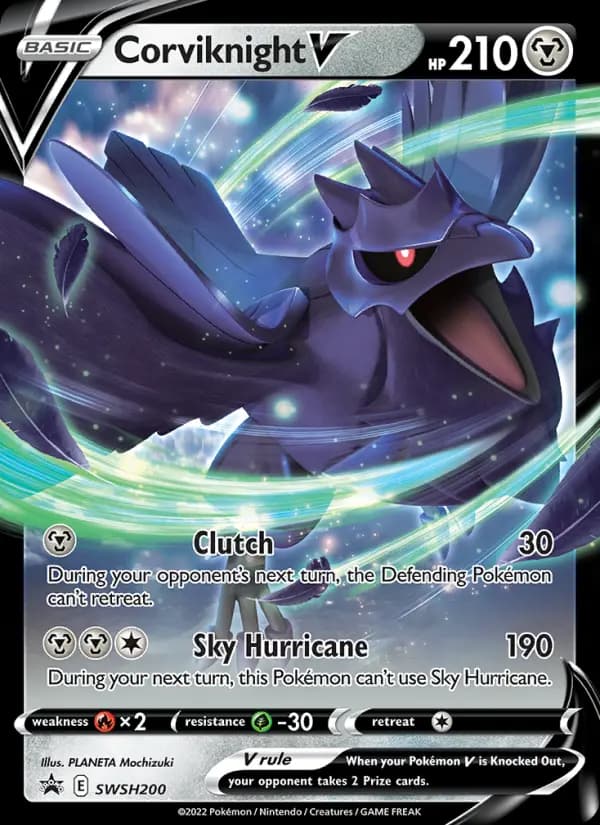 Corviknight V #SWSH200 — Sword & Shield Promos