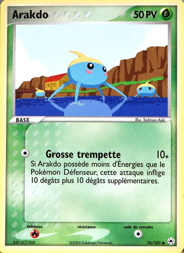 Carte Pokémon Arakdo #76 — Légendes Oubliées