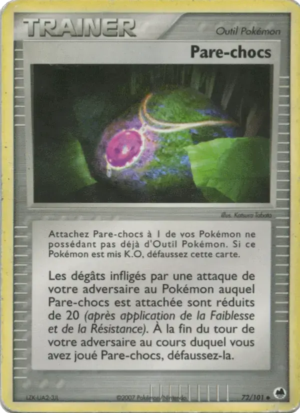 Carte Pokémon Pare-chocs #072 — Île des Dragons