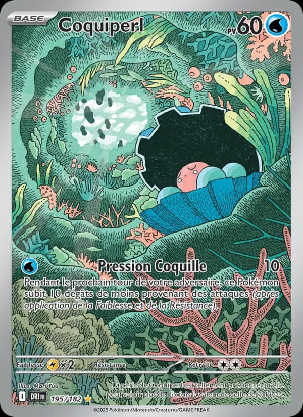 Carte Pokémon Coquiperl #195 — Rivalités Destinées
