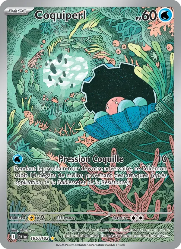 Carte Pokémon Coquiperl #195 — Rivalités Destinées