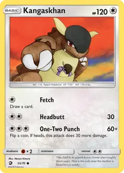 Kangaskhan #55 — Dragon Majesty