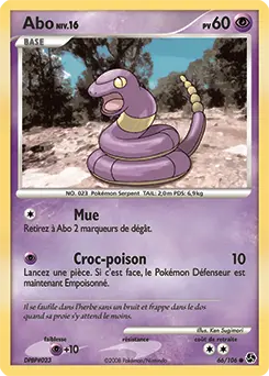 Carte Pokémon Abo #66 — Duels au Sommet