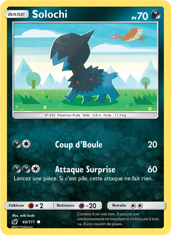Carte Pokémon Solochi #60 — Invasion Carmin