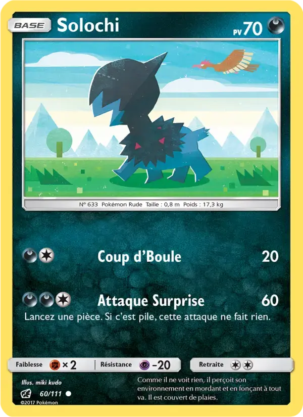 Carte Pokémon Solochi #60 — Invasion Carmin