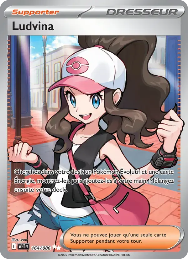 Carte Pokémon Ludvina #164 — Flamme Blanche