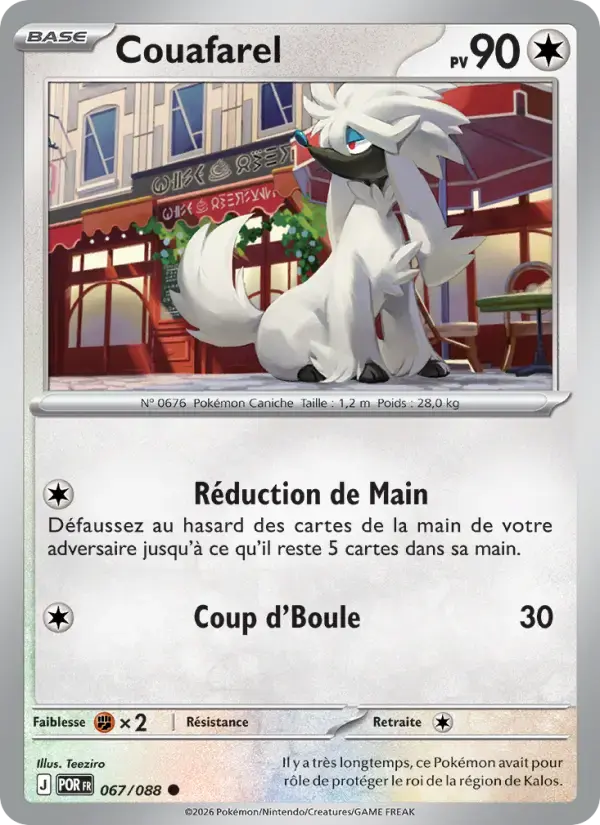 Carte Pokémon Couafarel #067 — Équilibre Parfait