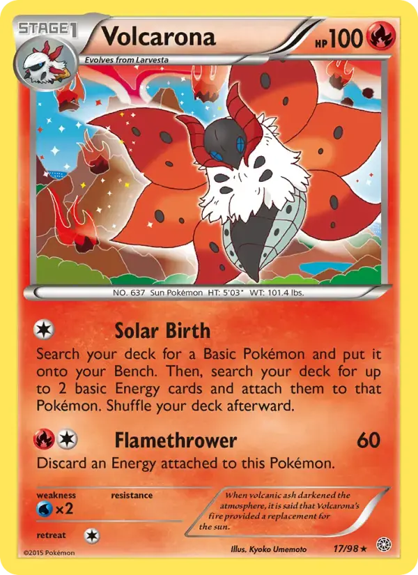 Volcarona #17 — Ancient Origins