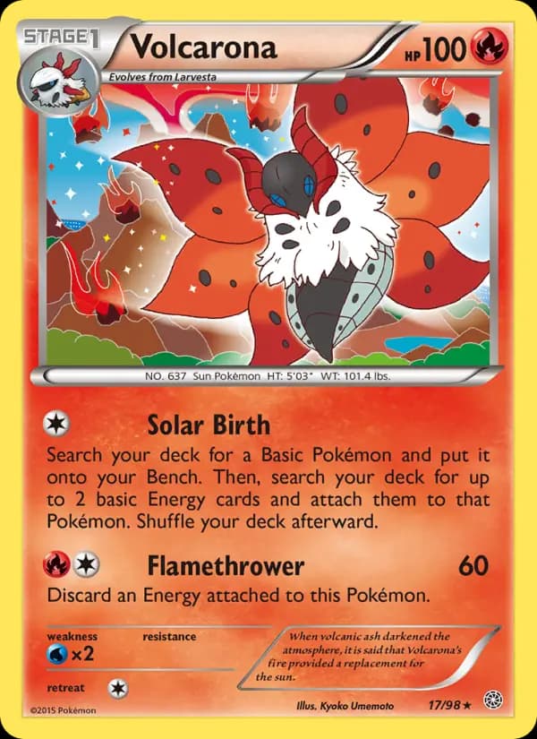 Volcarona #17 — Ancient Origins