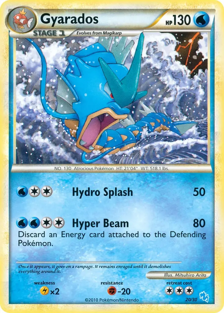 Carte Pokémon Léviator #20 — Kit du Dresseur HS (Léviator)