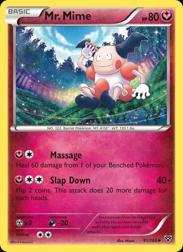 Mr. Mime #91 — XY
