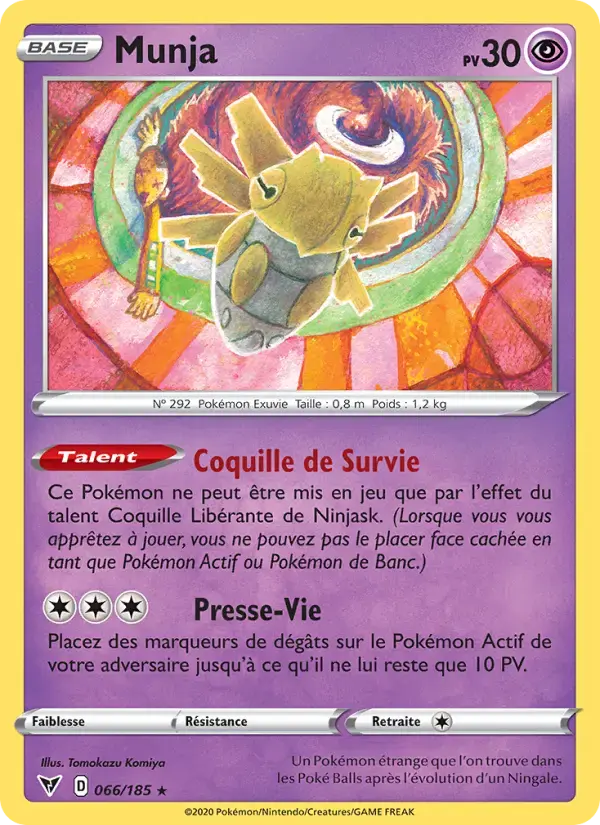 Carte Pokémon Munja #66 — Voltage Éclatant
