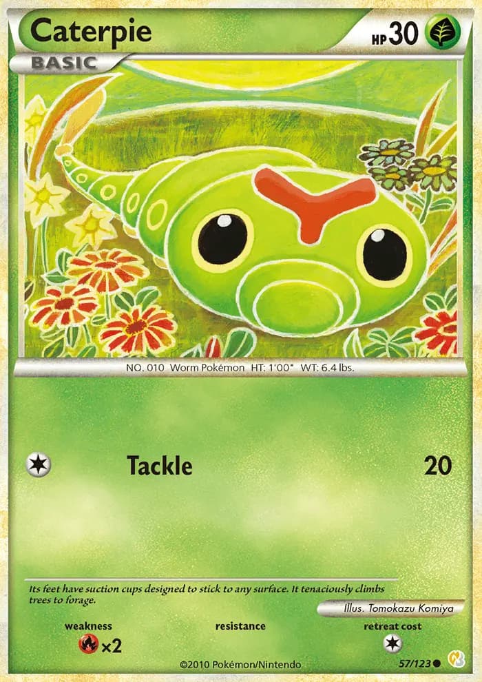 Caterpie #57 — HeartGold SoulSilver