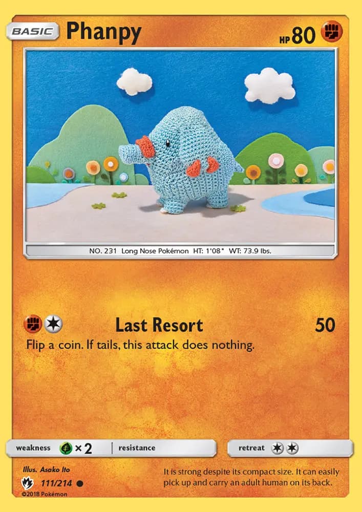 Phanpy #111 — Lost Thunder