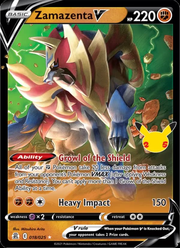 Zamazenta V #18 — Celebrations