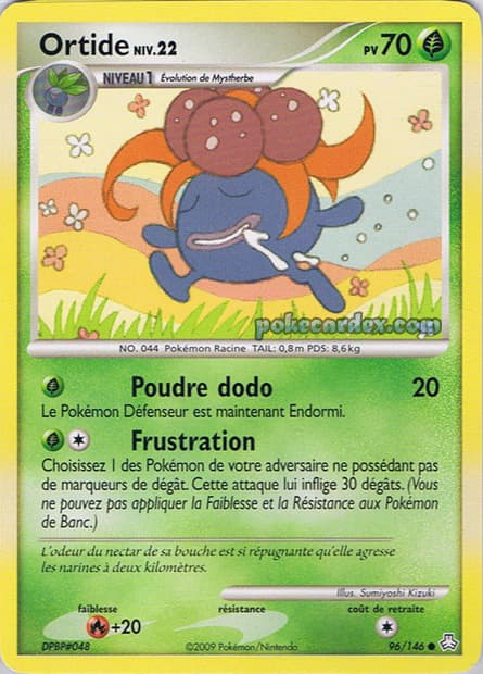Carte Pokémon Ortide #96 — Éveil des Légendes