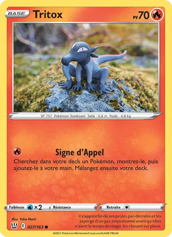 Carte Pokémon Tritox #27 — Styles de Combat