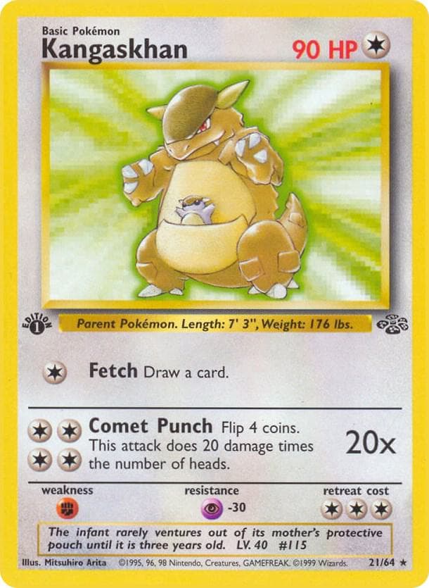 Kangaskhan #21 — Jungle